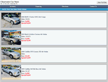Tablet Screenshot of clearwatercars.net